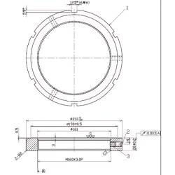 ヨドバシ.com - 日機 MR160X3.0P [日機 精密ロックナット MRシリーズ