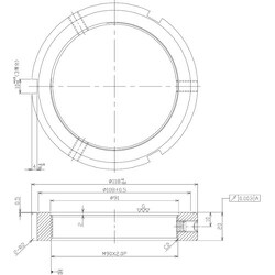 ヨドバシ.com - 日機 MR90X2.0P [日機 精密ロックナット MRシリーズ