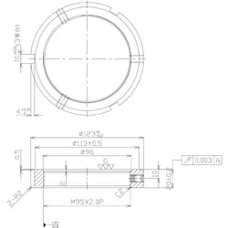 ヨドバシ.com - 日機 MR95X2.0P [日機 精密ロックナット MRシリーズ