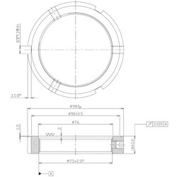 ヨドバシ.com - 日機 MRZ75X2.0P [日機 精密ロックナット MRZシリーズ