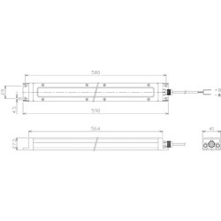 ヨドバシ.com - 日機 NLF26C-DC [日機 防水型LEDフラット型ライト 15W