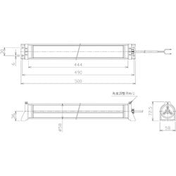 ヨドバシ.com - 日機 NLM20SG-AC＋CC [日機 防水型LEDリニアライト