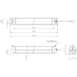 ヨドバシ.com - 日機 NLM30SG-AC＋CC [日機 防水型LEDリニアライト