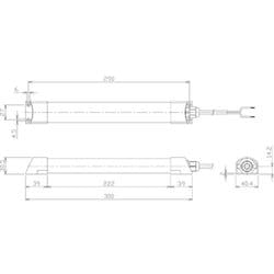 超激安格安 日機 NLT210ACS 簡易防水型LEDリニアライト AC100〜120V