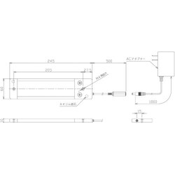 ヨドバシ.com - 日機 NLUD05-AC [日機 調光式LED面発光型ライト 7W