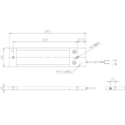 ヨドバシ.com - 日機 NLUD05-DC [日機 調光式LED面発光型ライト 6W