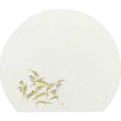 大黒 半月マット No.337 紫つゆ草 222307