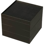 31320 [大黒 V-BOX 6.5寸 黒無地（金ボール付） 三段]