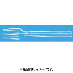 大黒 クリアーフォーク#110 （透明）バラ100本袋入 3770262