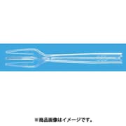 大黒 クリアーフォーク#100 (透明)バラ100本袋入 3770282