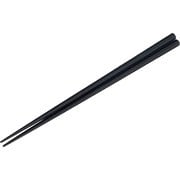 リユース箸 SPS製 23cm 六角 黒 10膳入 食洗機対応 3771181