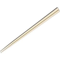 大黒 SPS製リユース箸 22.5cmベージュ（10膳） 3771188