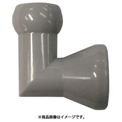 日機 クーラントシステム1/4 フィッティングL型灰色 1/4 （10個入） 62420G（10）