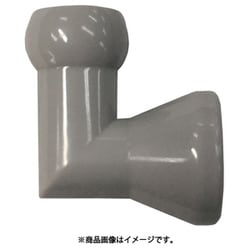 日機 クーラントシステム1/4 フィッティングL型灰色 1/4 （2個入） 62420G）2）