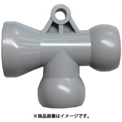 日機 クーラントシステム1/2 フィッティング灰色 T型 1/2 （10個入） 64626G（10）
