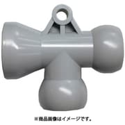 日機 クーラントシステム1/2 フィッティング灰色 T型 1/2 (10個入) 64626G(10)