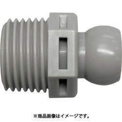 日機 クーラントシステム3/8 コネクター灰色 PT1/2 （10個入） 83036G（10）