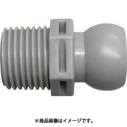 日機 クーラントシステム1/2 コネクター灰色 PT1/2 （10個入） 84045G（10）