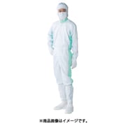 FC131A-13-5L [TriApex TriApex クリーンスーツ FC131A ホワイト/グリーン 5L]