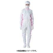 FC132B-14-M [TriApex TriApex クリーンスーツ FC132B ホワイト/ピンク M]