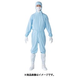FX122C-02-4L [TriApex TriApex フード一体クリーンスーツ FX122C ブルー 4L]