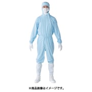 FX122C-02-L [TriApex TriApex フード一体クリーンスーツ FX122C ブルー L]