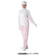 JA251B-14-3L [TriApex TriApex クリーンスーツ女子上衣 JA251B ホワイト/ピンク 3L]