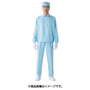 JB256A-02-4L [TriApex TriApex クリーンスーツ男子上衣 JB256A ブルー 4L]