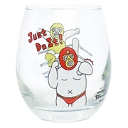 SAN3611 [おもしろ食器 STRONGEST マスクマン 3Dグラス 約310ml 「JUST DO IT」]