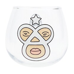 おもしろ食器 STRONGEST マスクマン ゆらゆらグラス 約290ml SAN3613