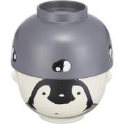 かわいい食器 モノクロあにまる 汁椀・お茶碗 セット ミニ ペンギン SAN3311-3