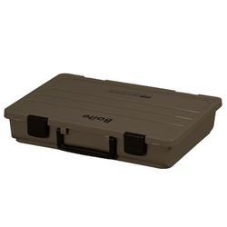 MA-4030 [Boite ストレージ 収納ボックス 仕切付 小物収納 パーツ ブラウン]