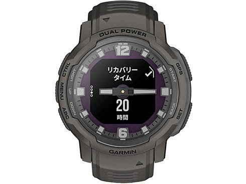 ヨドバシ.com - ガーミン GARMIN Instinct Crossover Dual Power （インスティンクト クロスオーバー デュアル  パワー） Tidal Blue（タイダルブルー） 45mm シリコンバンド Suica対応 ハイブリッドGPSスマートウォッチ  010-02730-42 通販【全品無料配達】