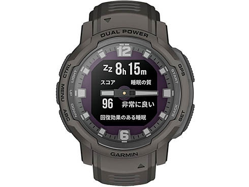 ヨドバシ.com - ガーミン GARMIN Instinct Crossover Dual Power （インスティンクト クロスオーバー デュアル  パワー） Tidal Blue（タイダルブルー） 45mm シリコンバンド Suica対応 ハイブリッドGPSスマートウォッチ  010-02730-42 通販【全品無料配達】