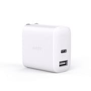 USB 充電器 Swift Mix 38W PD対応 typeC typeA 2ポート AUKEY PA-F3L-WT