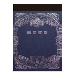 B7 クリームメモ 方眼 60枚 C8031