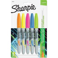 ヨドバシ.com - Sharpie 1860443 [シャーピーネオン 油性マーカー 5色