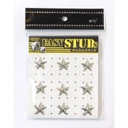 E-ST27-SL [爪スタッズ 星型 シルバーカラー 14mm 9個入り]