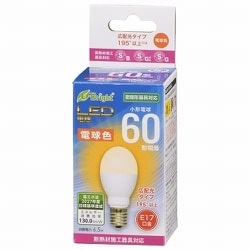 LED電球 小形 E17 60形相当 電球色 LDA7L-G-E17 IH23