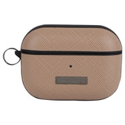 Orobianco ”スクエアプレート” PU Leather AirPods Pro 2用 Case TAUPE AP5p-ORB08