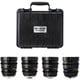 SPEEDMASTER T1.0/MFT4 [単焦点レンズ SPEEDMASTER CINEMA 4本セット（17mm＋25mm＋35mm＋50mm T1.0） マイクロフォーサーズマウント ブラック]