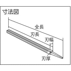 ヨドバシ.com - ツボサン KA400-03 [ツボサン 鉄工ヤスリ 400mm 角