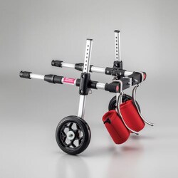 DGS-MH2LUT [犬用補助車 ドギーサポーター セット品 M 本体＋専用ハーネス 2 ブルー]