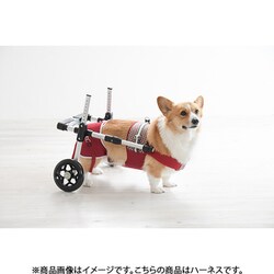 DGS-H3RDT [犬用補助車 ドギーサポーター 専用ハーネス 3 レッド]