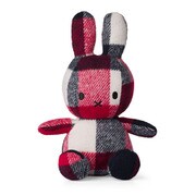 BTT-017RD BON TON TOYS Miffy Check ぬいぐるみ 23cm Red [キャラクターグッズ]