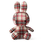 BTT-018BE BON TON TOYS Miffy Check ぬいぐるみ 33cm Beige [キャラクターグッズ]