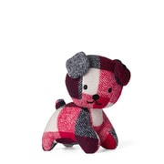 BTT-019RD BON TON TOYS Snuffy Check ぬいぐるみ 17cm Red [キャラクターグッズ]