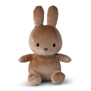 BTT-043SCP BON TON TOYS Miffy Corduroy Sparkle ぬいぐるみ 23cm Champagne [キャラクターグッズ]