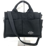 JA1648BK [マーケット 外多ポケットショルダー ブラック]