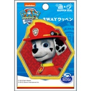 GFT01Y2339 パウ・パトロール シール＆アイロン 2WAY ワッペン 大 マーシャル [キャラクターグッズ]